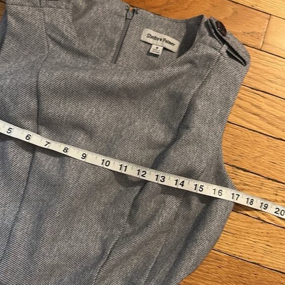 Womens Size 8 Shelby & Palmer Blue Dress 100% polyester  Great condition - Picture 4 of 5